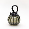 Smokey Tourmaline | Signature | Handblown Glass Pumpkin w/Tealight