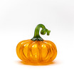 October on the Vine | Signature | Handblown Glass Pumpkin w/Tealight