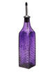 Grape Hobnail Handblown Bottle