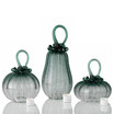 Deep Forest Fog -- Velvet Glass Set with Tealights