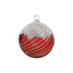 Cranberry Snow Flurry Ornament - Spiral