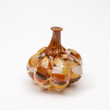 Rust & Honey | Mini Organic | Handblown Glass Pumpkin
