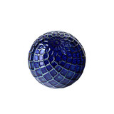 Metallic Mountain Blue Ornament