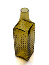 Manzanilla Hobnail Handblown Bottle
