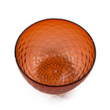 Grapefruit Diamond Cut Bowl