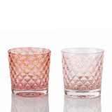 Grapefruit & Pink Lemonade Mindala Glass Set