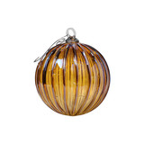 Metallic Violet Gold Ornament