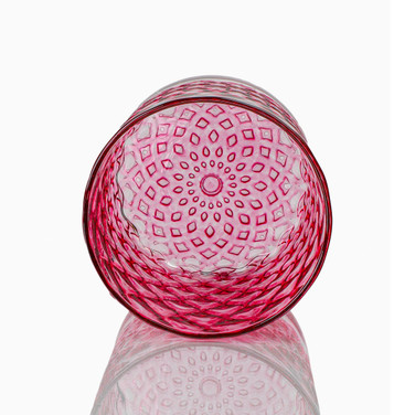 Raspberry Mindala Glass