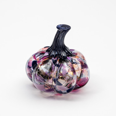Berries & Fig | Mini Organic | Handblown Glass Pumpkin