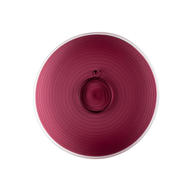 Plum Spiral Rondel