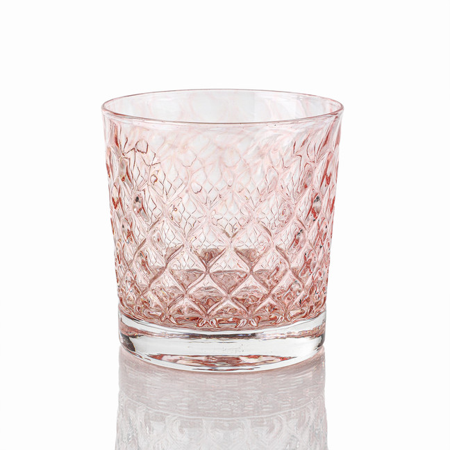 Pink Lemonade Mindala Glass