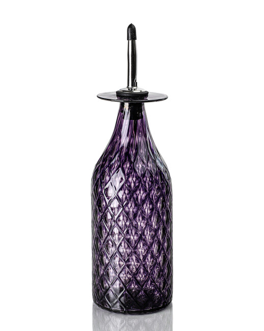 Indigo Diamond Cut Bottle