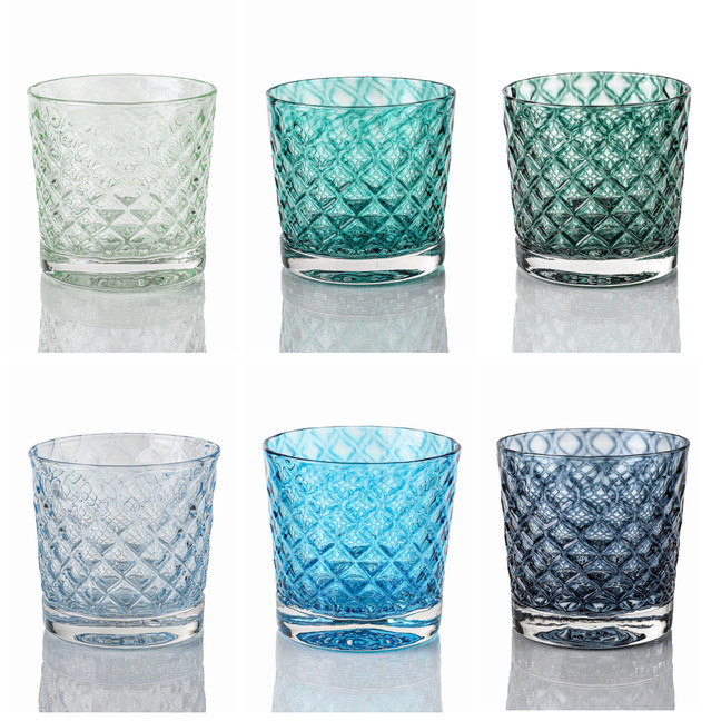 Caribbean Mindala Glass Set