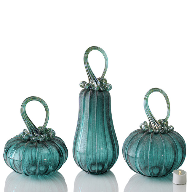 Siren -- Velvet Glass Set with Tealights