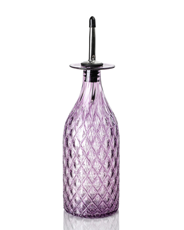 Lavender Diamond Cut Bottle