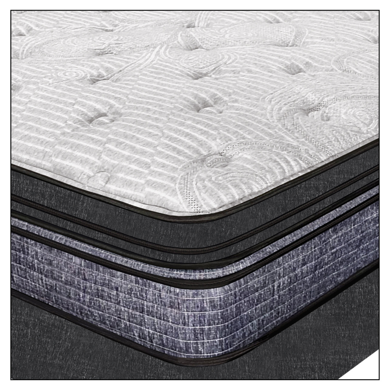 Spectrum 12 Inch Mattress Softside Fluid Support Waterbed