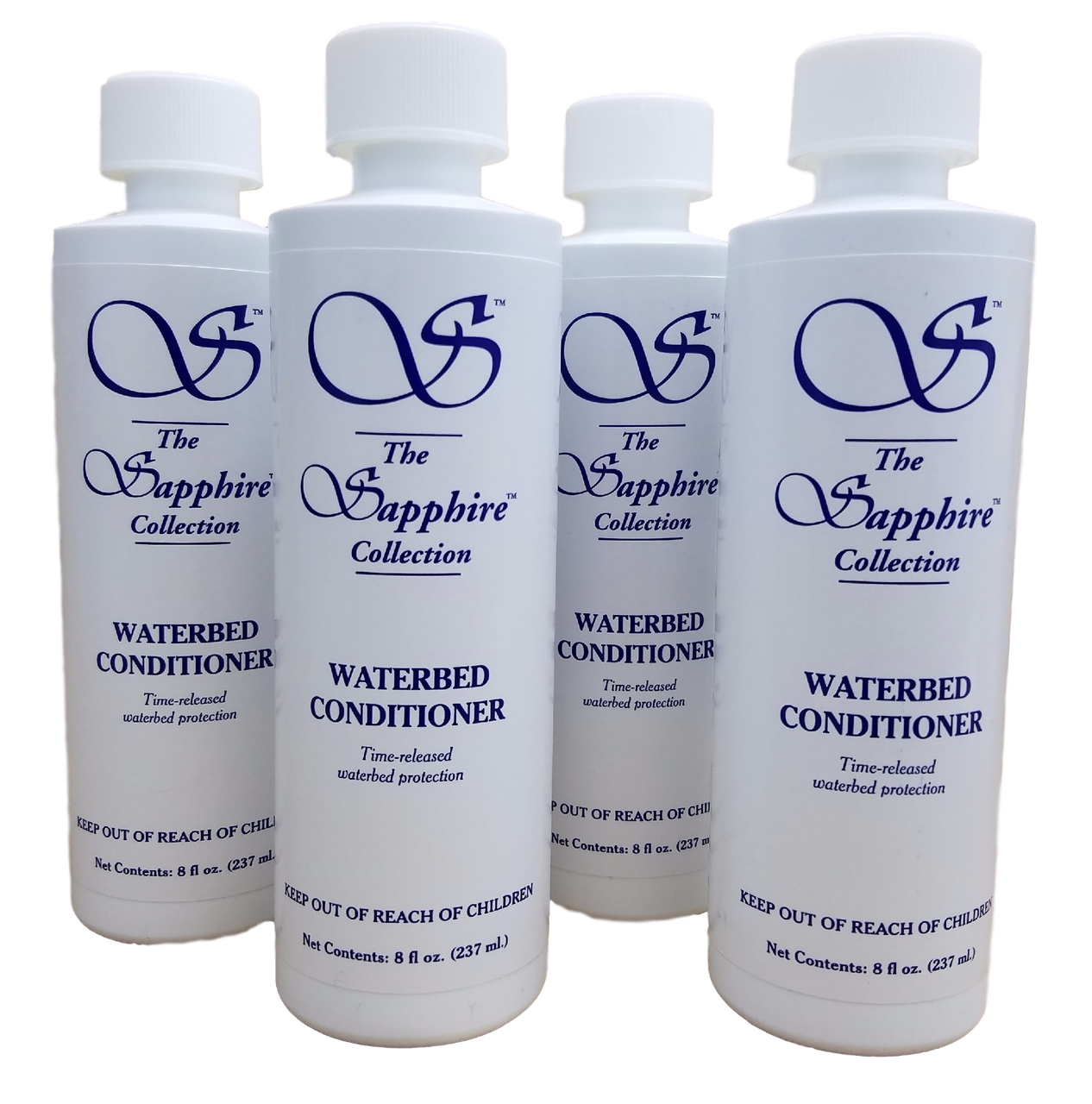 4-Pack 8oz Waterbed Conditioner
