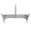 Dual Head Monitor Mount for Telescoping Monitor Poles