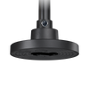 CE-CPUPMB Clinton Electronics, Camera Pole Univeral Pendant Mount Plate, Black Finish