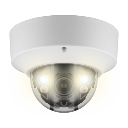5MP IP Mini Vandal Dome w/ White LEDs