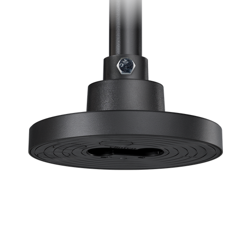 CE-CPUPMB Clinton Electronics, Camera Pole Univeral Pendant Mount Plate, Black Finish