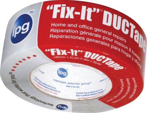 Silver FIX-IT DUCTape Duct Tape, 165 ft.