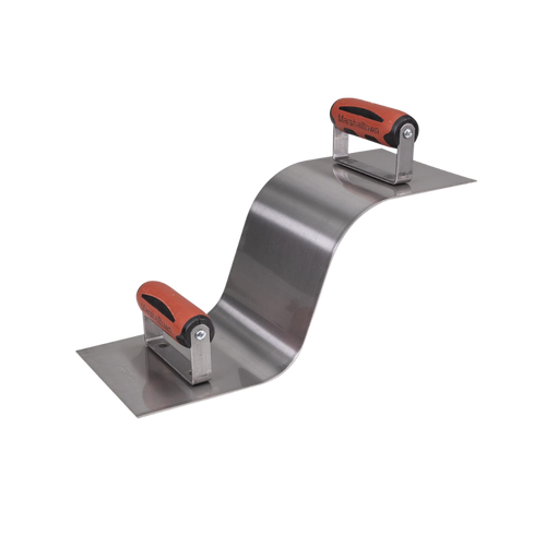 Stainless Steel Single Piece Curb and Gutter Tool, 6" x 6" x 6"