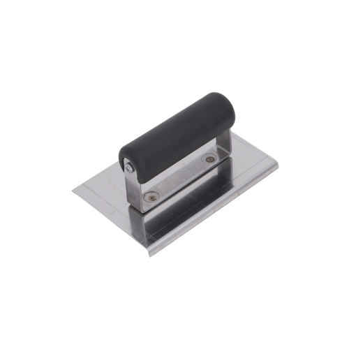 6"x4" Stainless Steel Edger 1/4" Lip 1/8" Radius