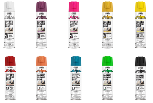 Inverted Spray Paint Marking Paint Can 15 oz., Color Options