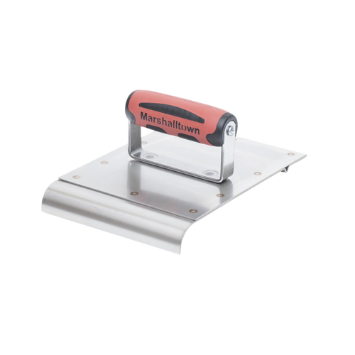 6" x 8" Single Groove Stainless Steel Safety Step Hand Groover