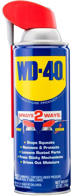 WD-40 Sprays 2 Ways Multi-Use Can, 12 oz.