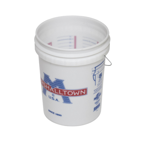 Encore Plastics White Paint Pail 5 Gallon