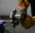 The BNCE-20-24V cutting a piece of rebar