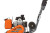Has roller wheels and collapsible handle