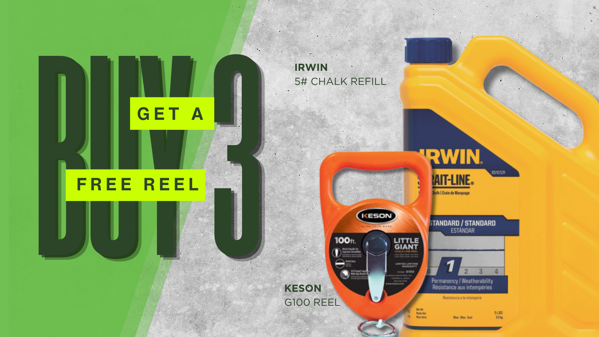 buy 3 get a free reel