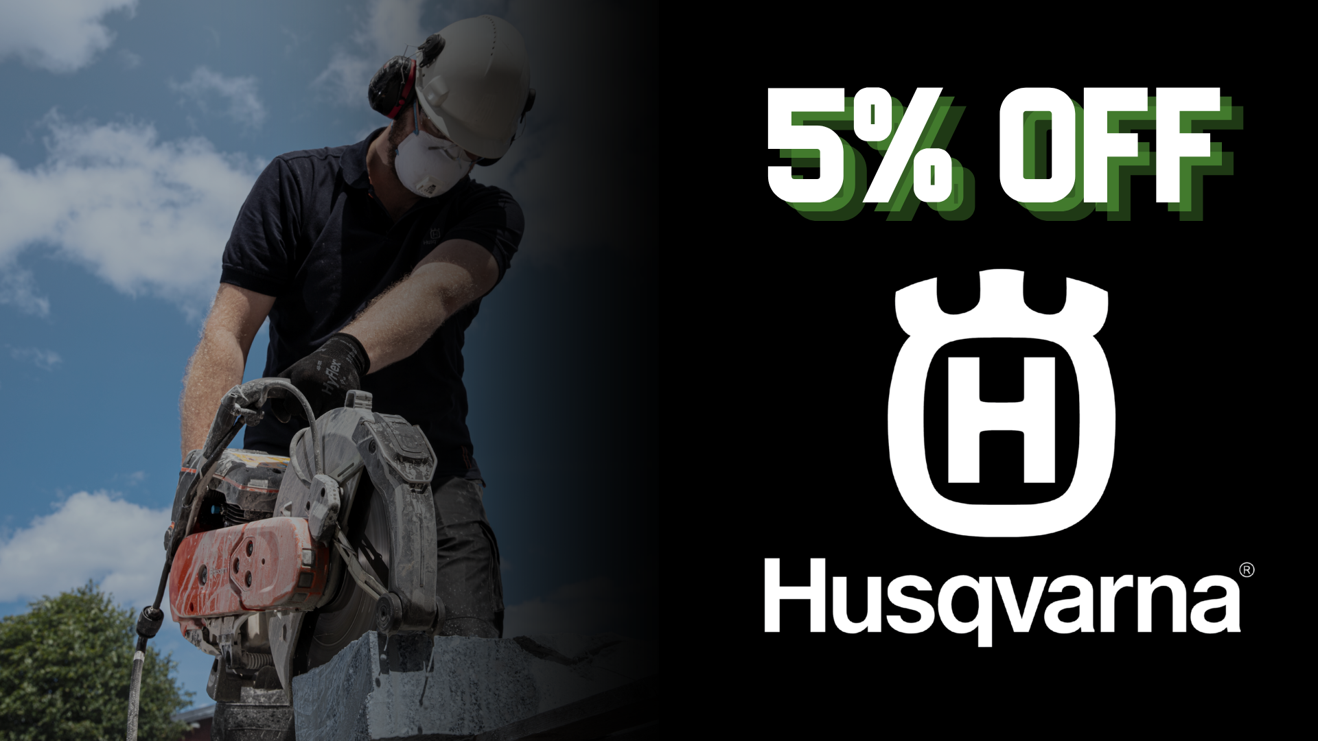 5% off Husqvarna