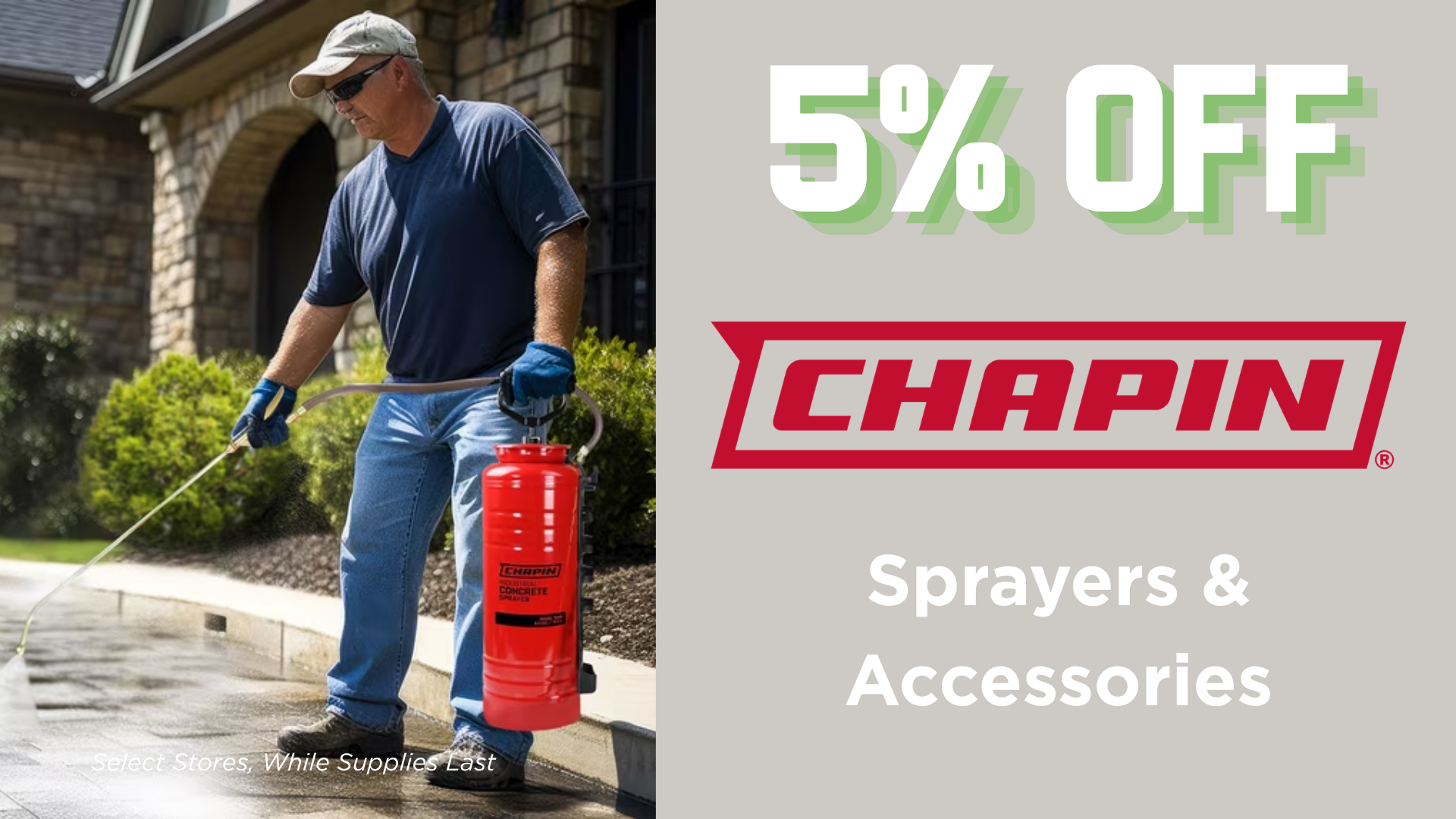 5% off Chapin