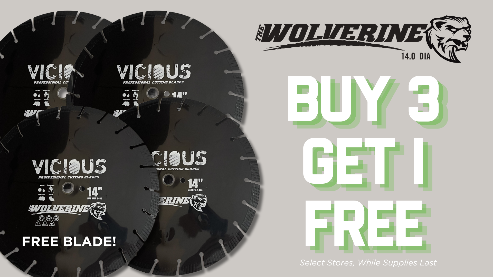 b3 get 1 free blades