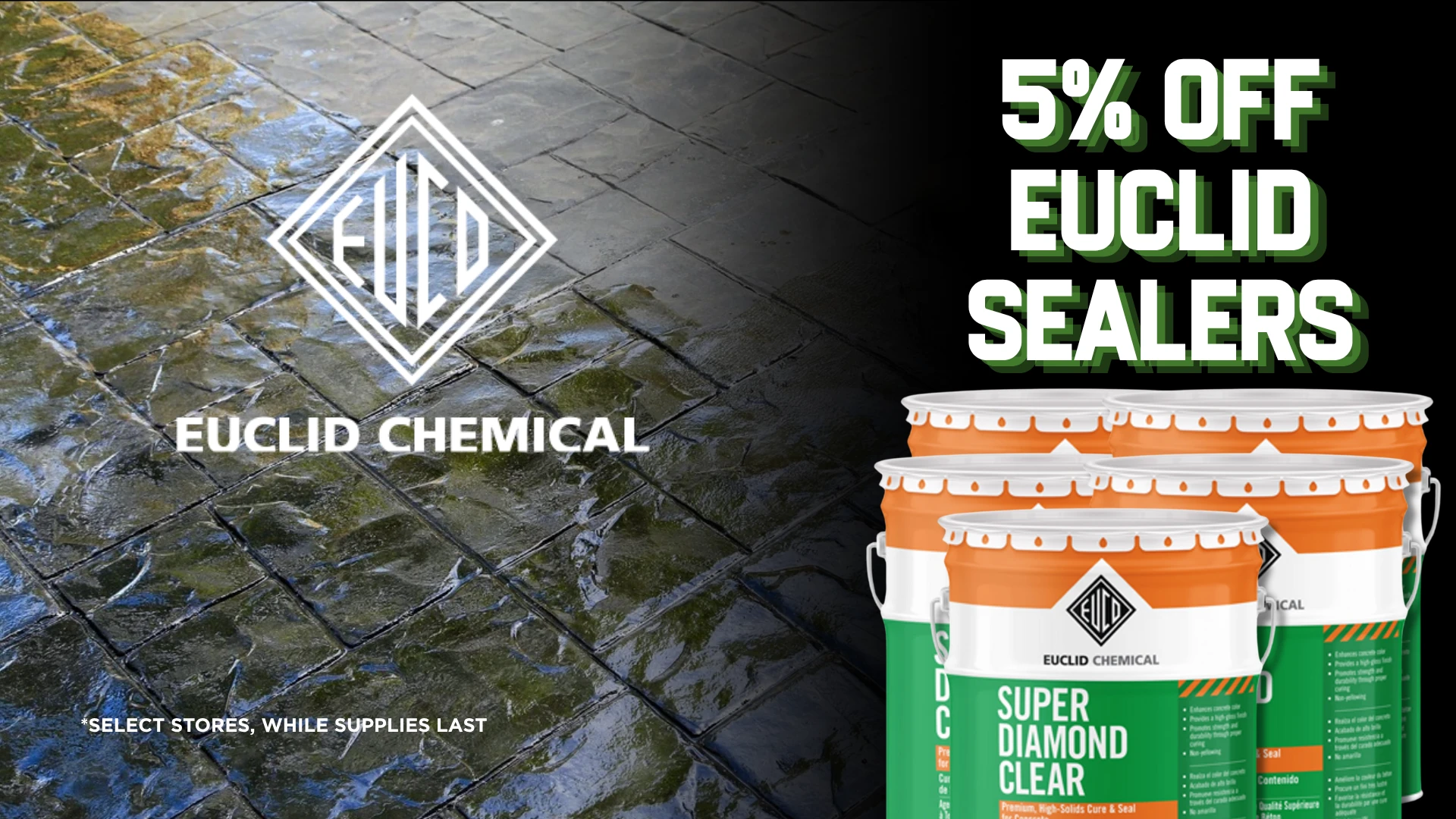 5% off euclid sealers