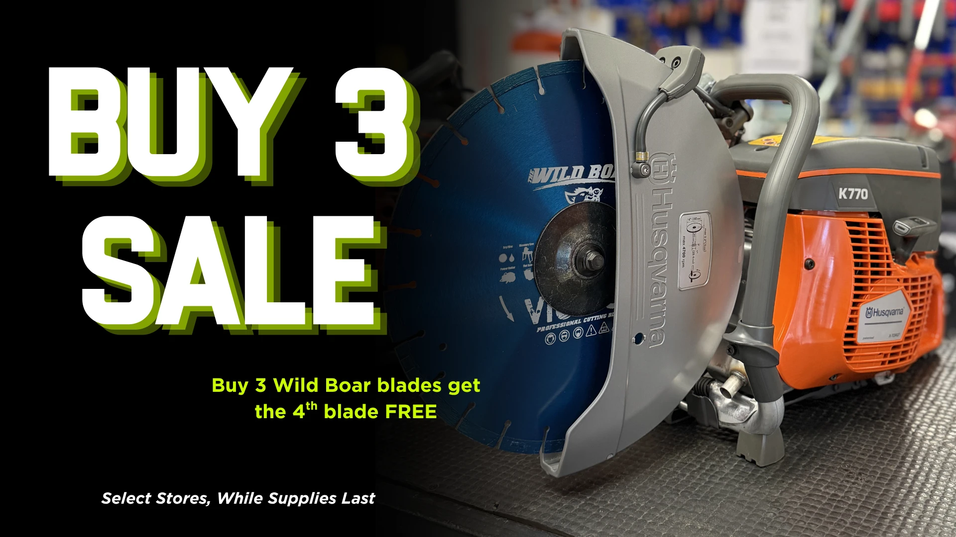 buy 3 wild boar get 4th free