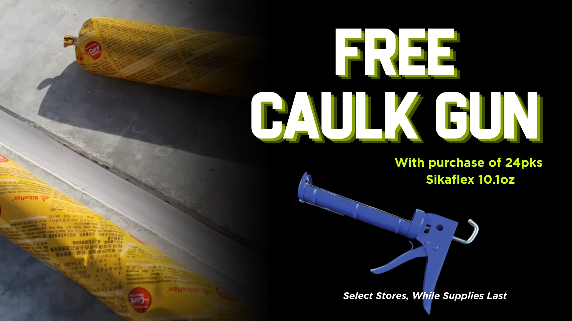 free caulk gun