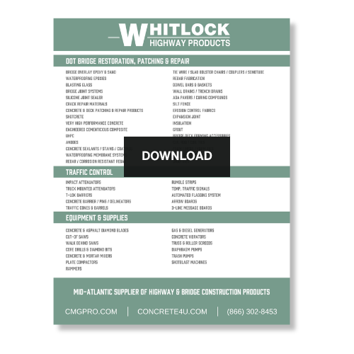 Whitlock Highway Products Flyer (English)