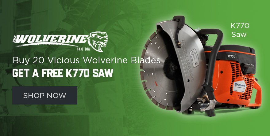 buy 20 blades, get a free saw