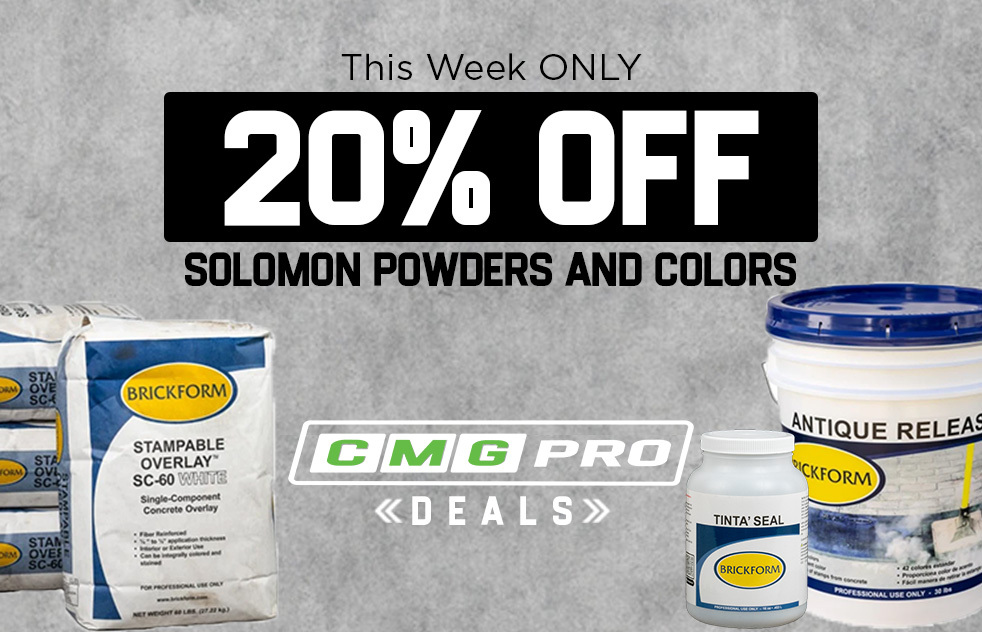 20% off solomon Colors & powders