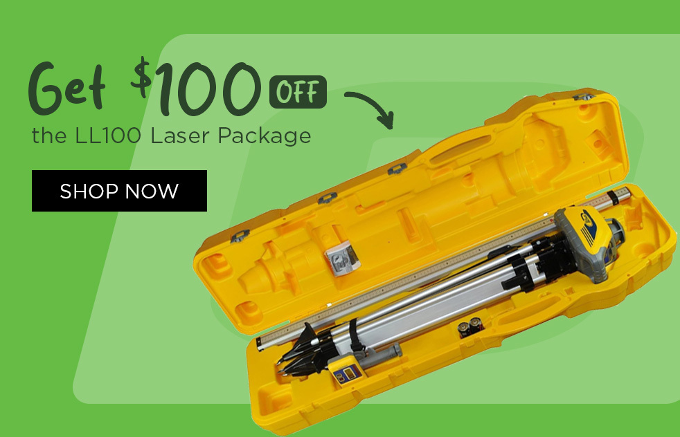 Get $100 off the LL100 Laser Package