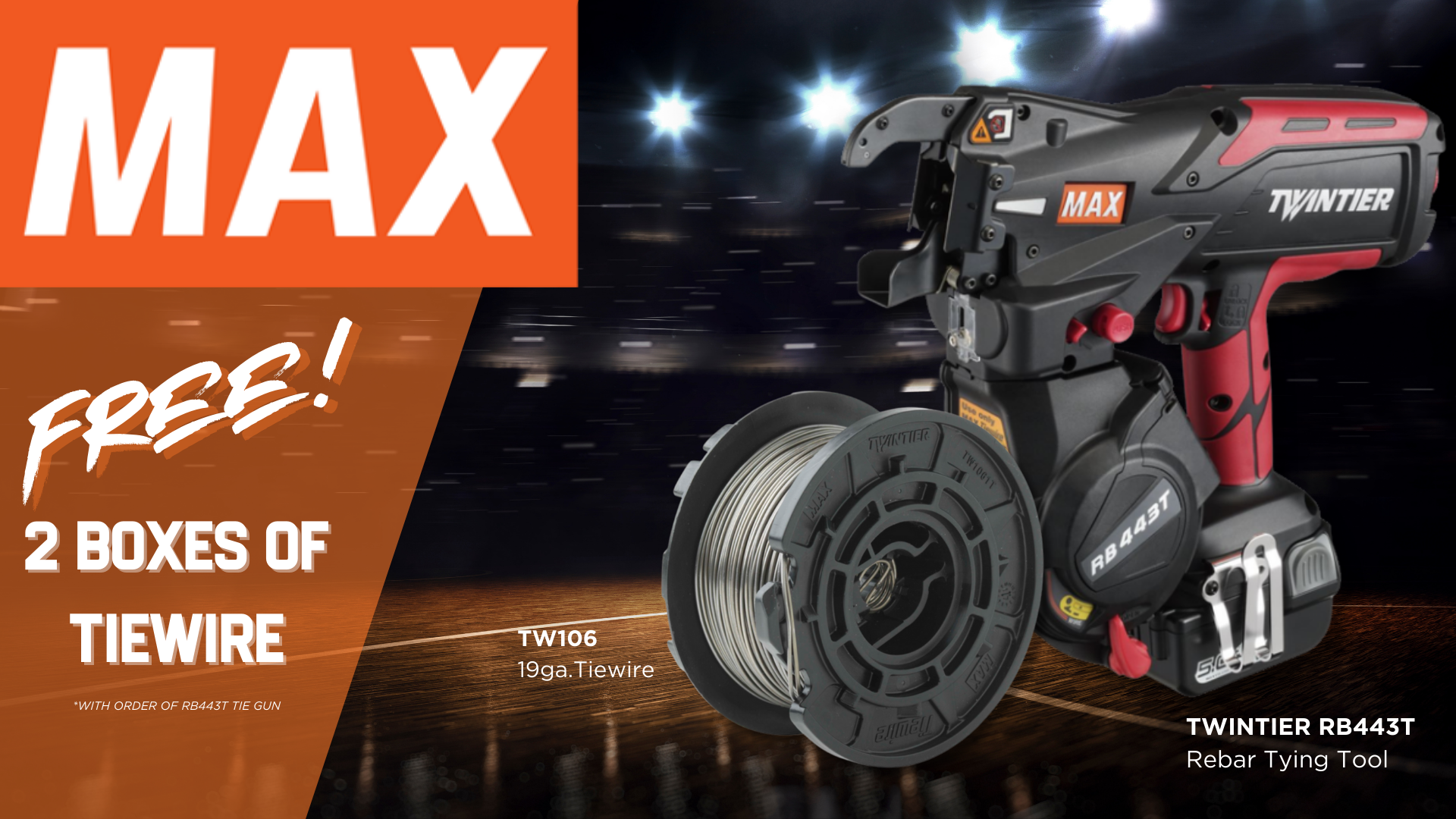 Rb443t and tiewire sale