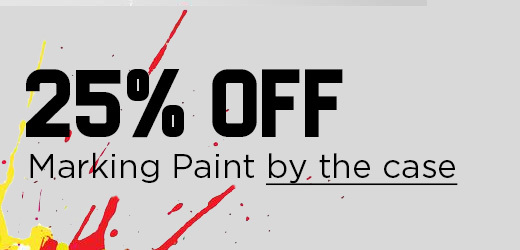25% off Marking Paint by the case 