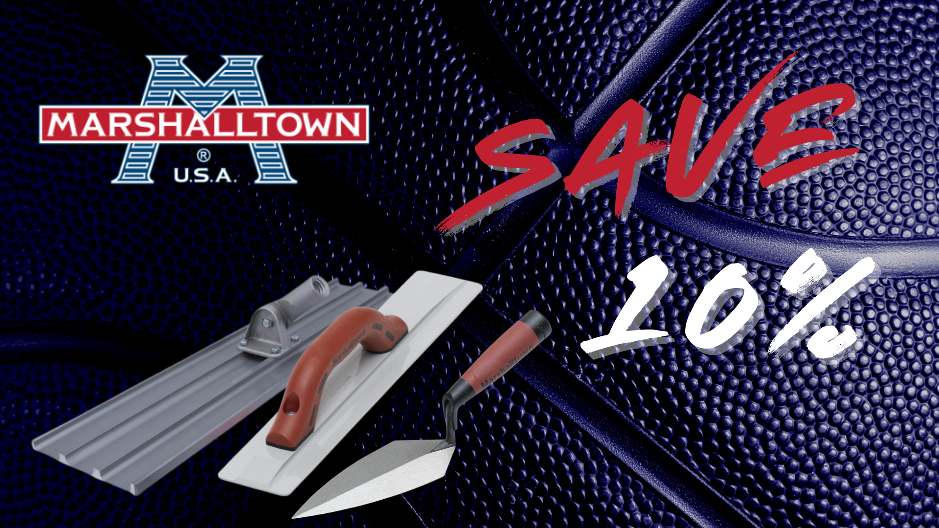 save 10% on marshalltown
