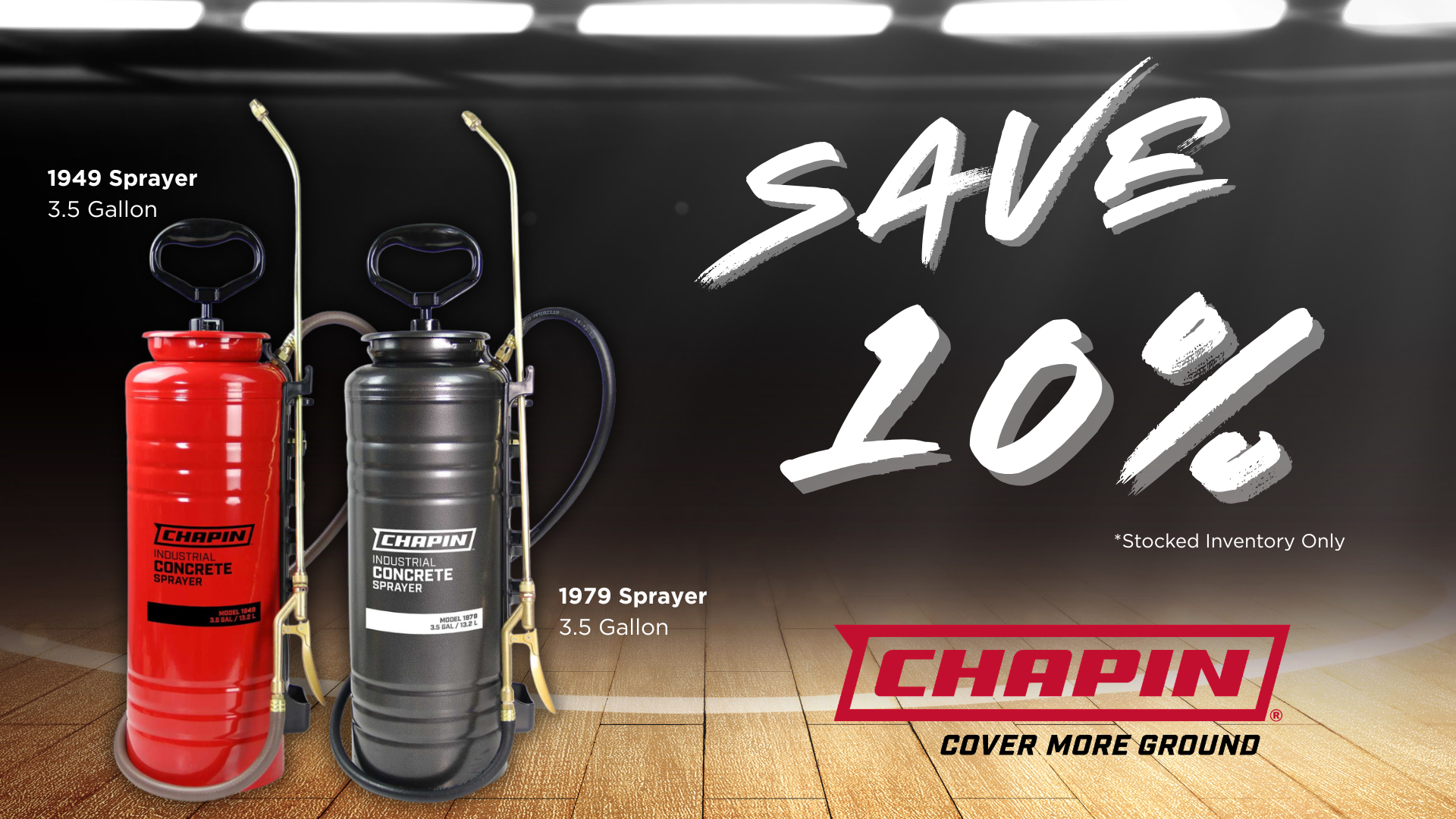 save 10% on Chapin 