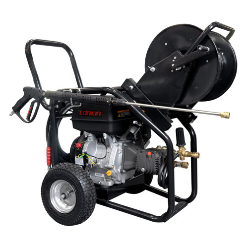 Canpump Cold Water Sewer Jetter: 15 hp Engine, 3400 psi @ 5.7 US gpm